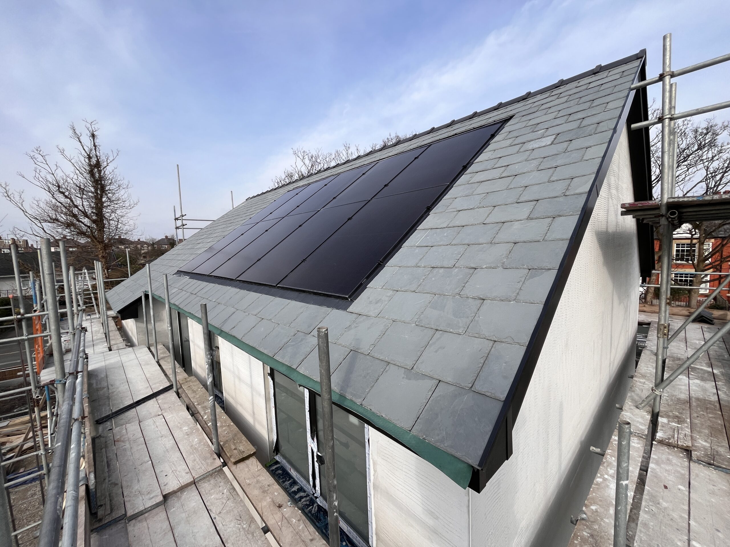 Complete slate roof installation Liverpool by Maintenance Free Roofing