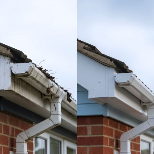 Unblock And Clean Guttering